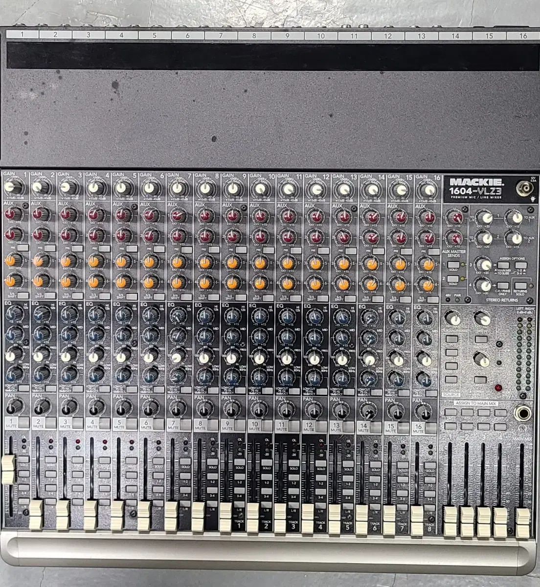 Mackie 1604-1604-VLZ3 판매 합니다. | 브랜드 중고거래 플랫폼, 번개장터